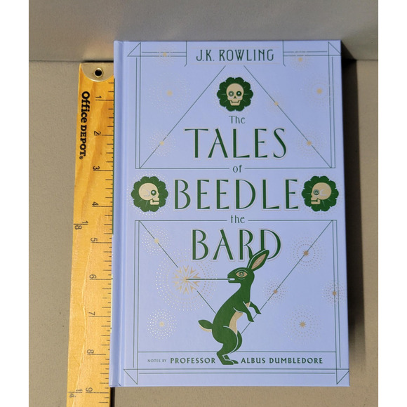 Hogwarts Library Box Set J.K. Rowling Hardcover Tales Beedle Bard Fantastic Book - Picture 15 of 16